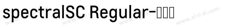 spectralSC Regular字体转换